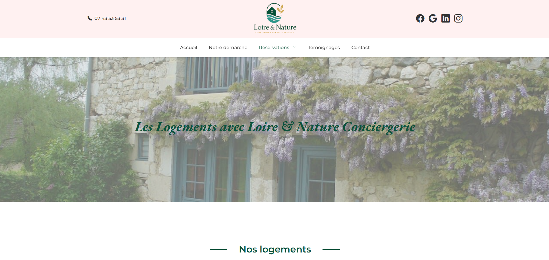 Loire et Nature Conciergerie